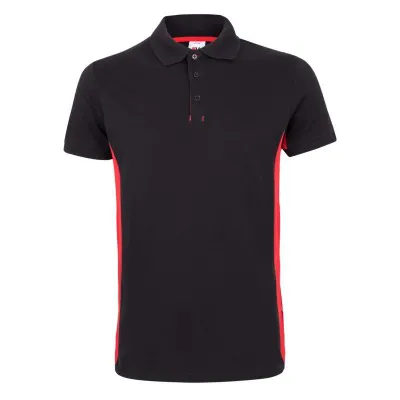 Tricou polo cu mânecă scurtă, în două tonuri / Velilla / Tricouri, bluze, cămăși