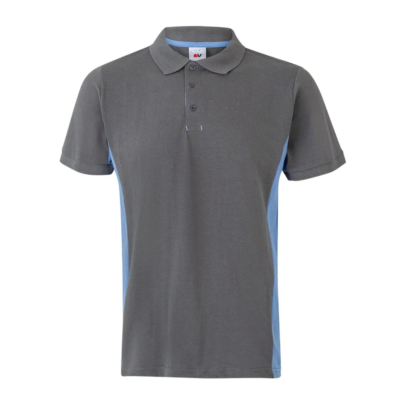 Tricou polo cu mânecă scurtă, în două tonuri / Velilla / Tricouri, bluze, cămăși