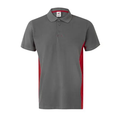 Tricou polo cu mânecă scurtă, în două tonuri / Velilla / Tricouri, bluze, cămăși