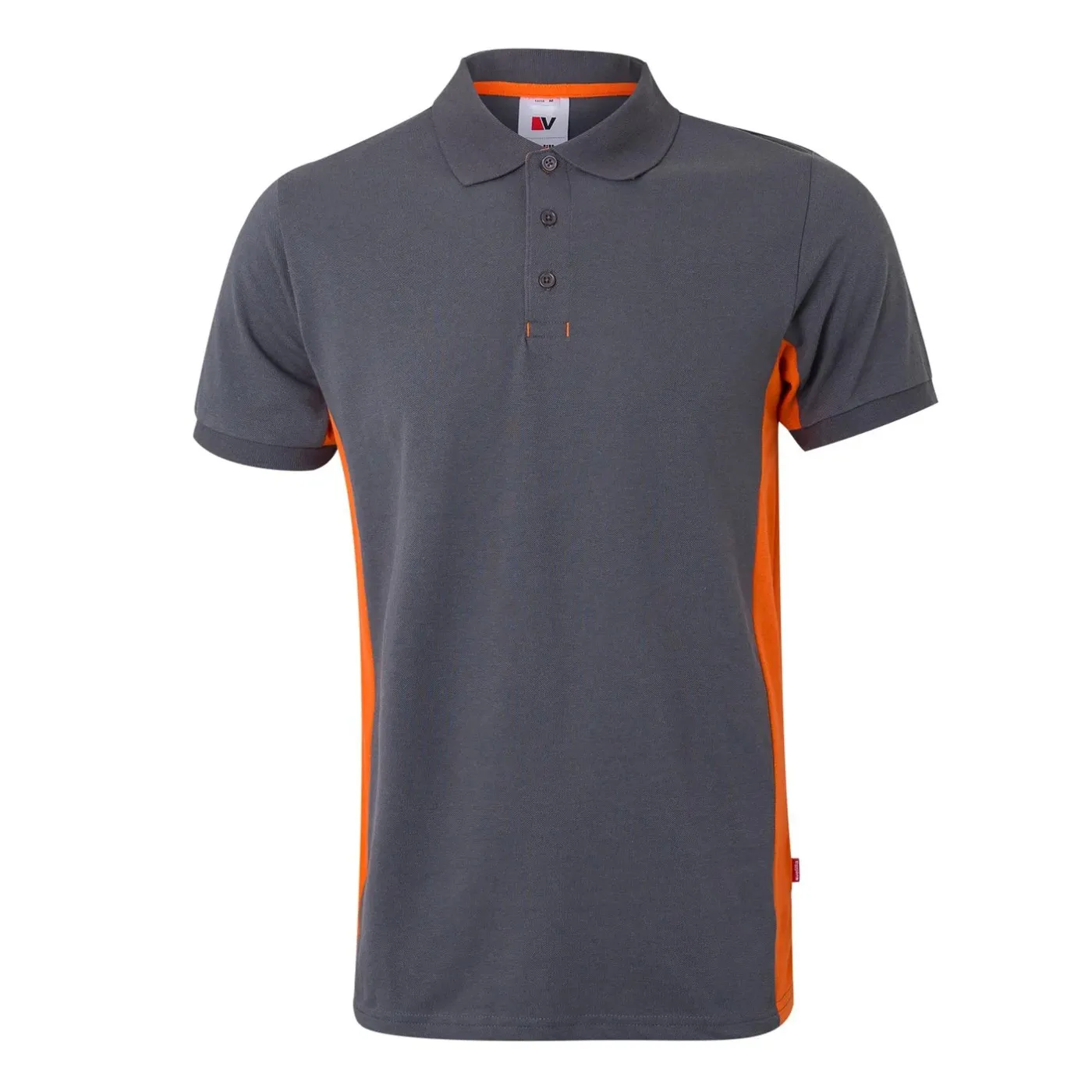 Tricou polo cu mânecă scurtă, în două tonuri / Velilla / Tricouri, bluze, cămăși