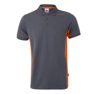 Tricou polo cu mânecă scurtă, în două tonuri / Velilla / Tricouri, bluze, cămăși
