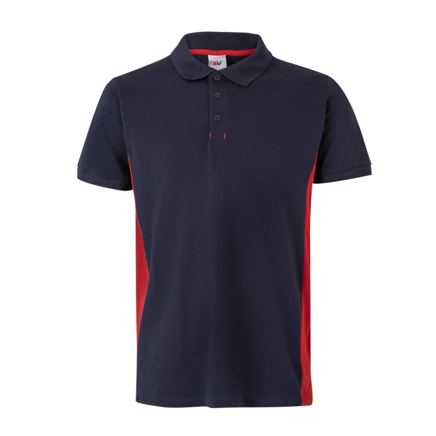 Tricou polo cu mânecă scurtă, în două tonuri / Velilla / Tricouri, bluze, cămăși