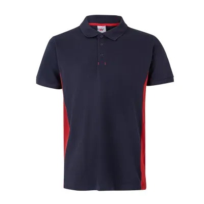Tricou polo cu mânecă scurtă, în două tonuri / Velilla / Tricouri, bluze, cămăși