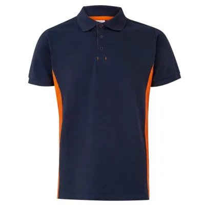 Tricou polo cu mânecă scurtă, în două tonuri / Velilla / Tricouri, bluze, cămăși