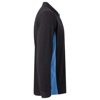 Tricou polo cu mânecă lungă, în două tonuri / Velilla / Tricouri, bluze, cămăși