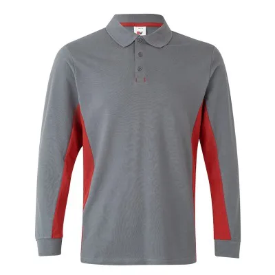 Tricou polo cu mânecă lungă, în două tonuri / Velilla / Tricouri, bluze, cămăși