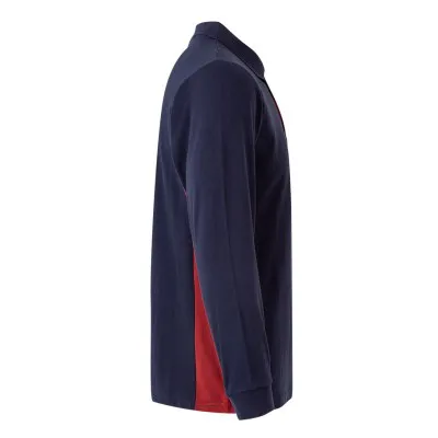 Tricou polo cu mânecă lungă, în două tonuri / Velilla / Tricouri, bluze, cămăși