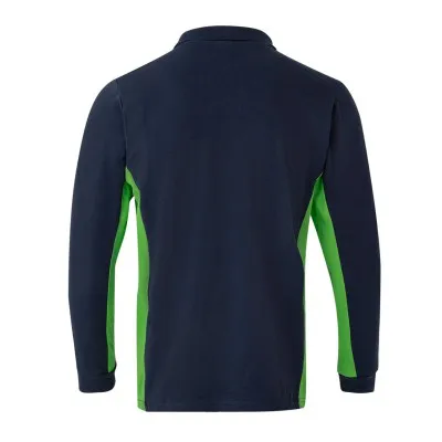 Tricou polo cu mânecă lungă, în două tonuri / Velilla / Tricouri, bluze, cămăși
