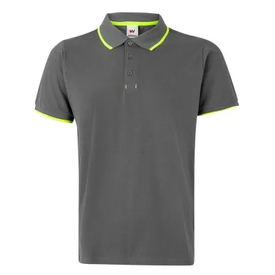 Tricou polo cu mânecă scurtă, în două tonuri / Velilla / Tricouri, bluze, cămăși