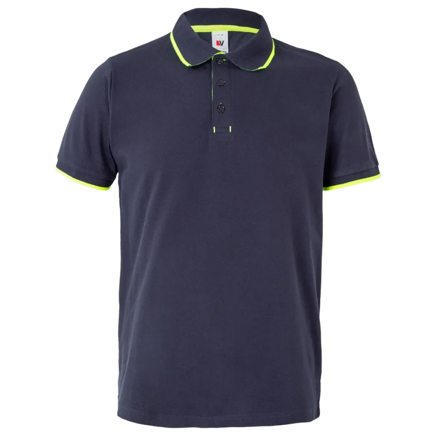 Tricou polo cu mânecă scurtă, în două tonuri / Velilla / Tricouri, bluze, cămăși