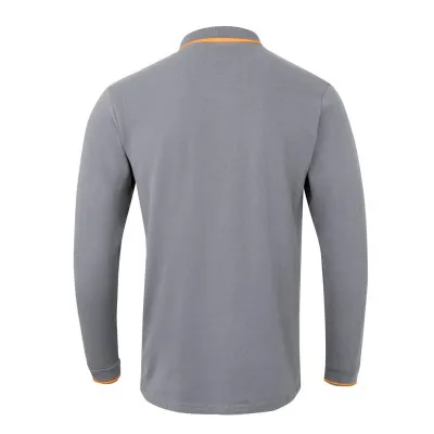 Tricou polo cu mânecă lungă, în două tonuri / Velilla / Tricouri, bluze, cămăși