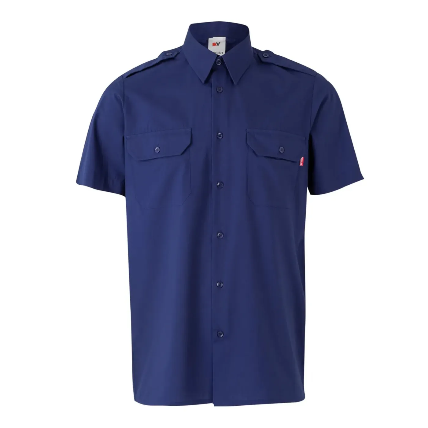 Cămașă cu mânecă scurtă, cu epoleți / Velilla / Tricouri, bluze, cămăși