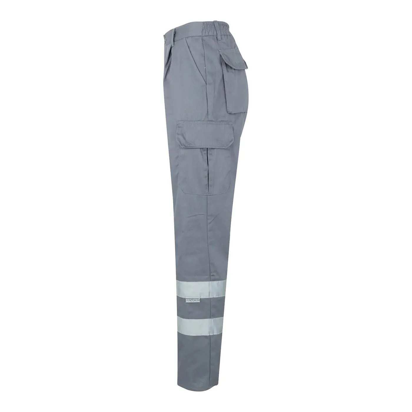 Pantaloni cu benzi reflectorizante, cu buzunare multiple / Velilla / Pantaloni, salopete, colanți