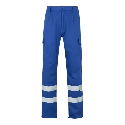 Pantaloni cu benzi reflectorizante, cu buzunare multiple / Velilla / Pantaloni, salopete, colanți
