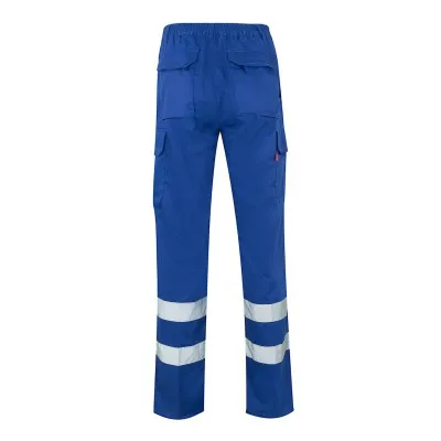 Pantaloni cu benzi reflectorizante, cu buzunare multiple / Velilla / Pantaloni, salopete, colanți