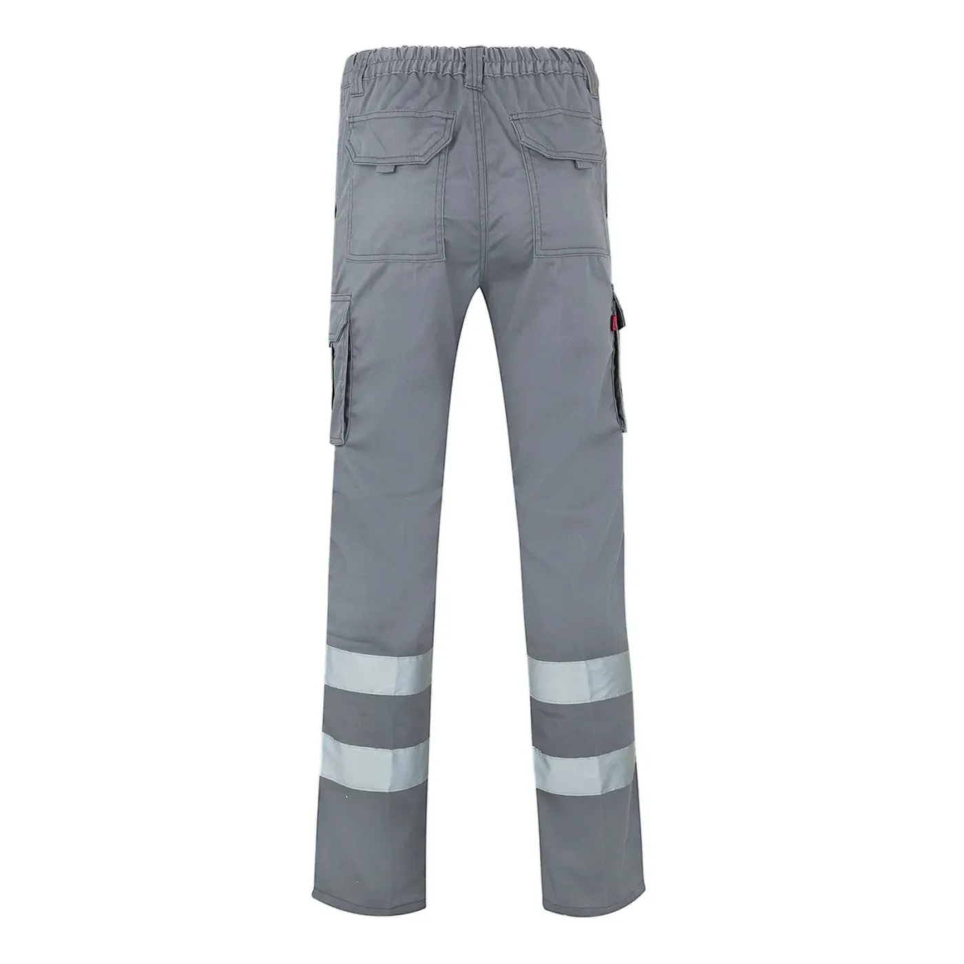 Pantaloni stretch, cu benzi reflectorizante, cu buzunare multiple / Velilla / Pantaloni, salopete, colanți