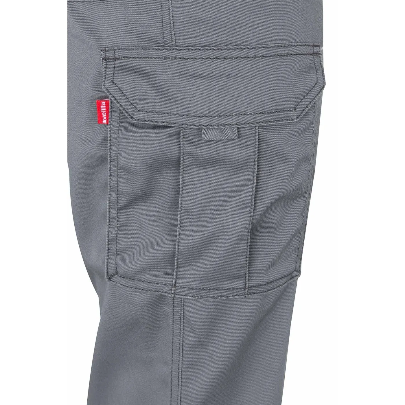 Pantaloni stretch, cu benzi reflectorizante, cu buzunare multiple / Velilla / Pantaloni, salopete, colanți
