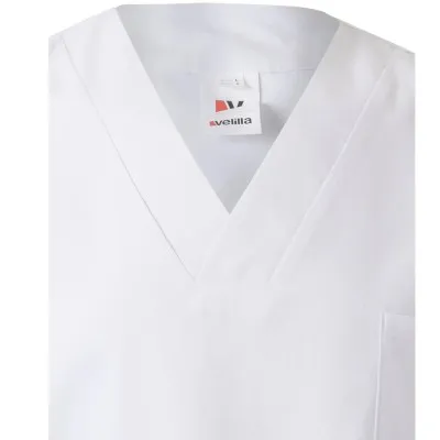 Cămașă scrub cu mânecă scurtă, 100% bumbac, pentru uz medical / Velilla / Îmbrăcăminte medicală