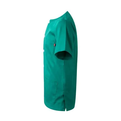 Cămașă scrub cu ​​mânecă scurtă, cu nasturi, pentru uz medical / Velilla / Îmbrăcăminte medicală