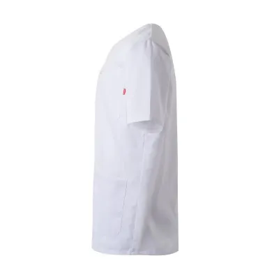 Cămașă scrub cu ​​mânecă scurtă, cu capse, pentru uz medical / Velilla / Îmbrăcăminte bucătari, ospătari, HoReCa