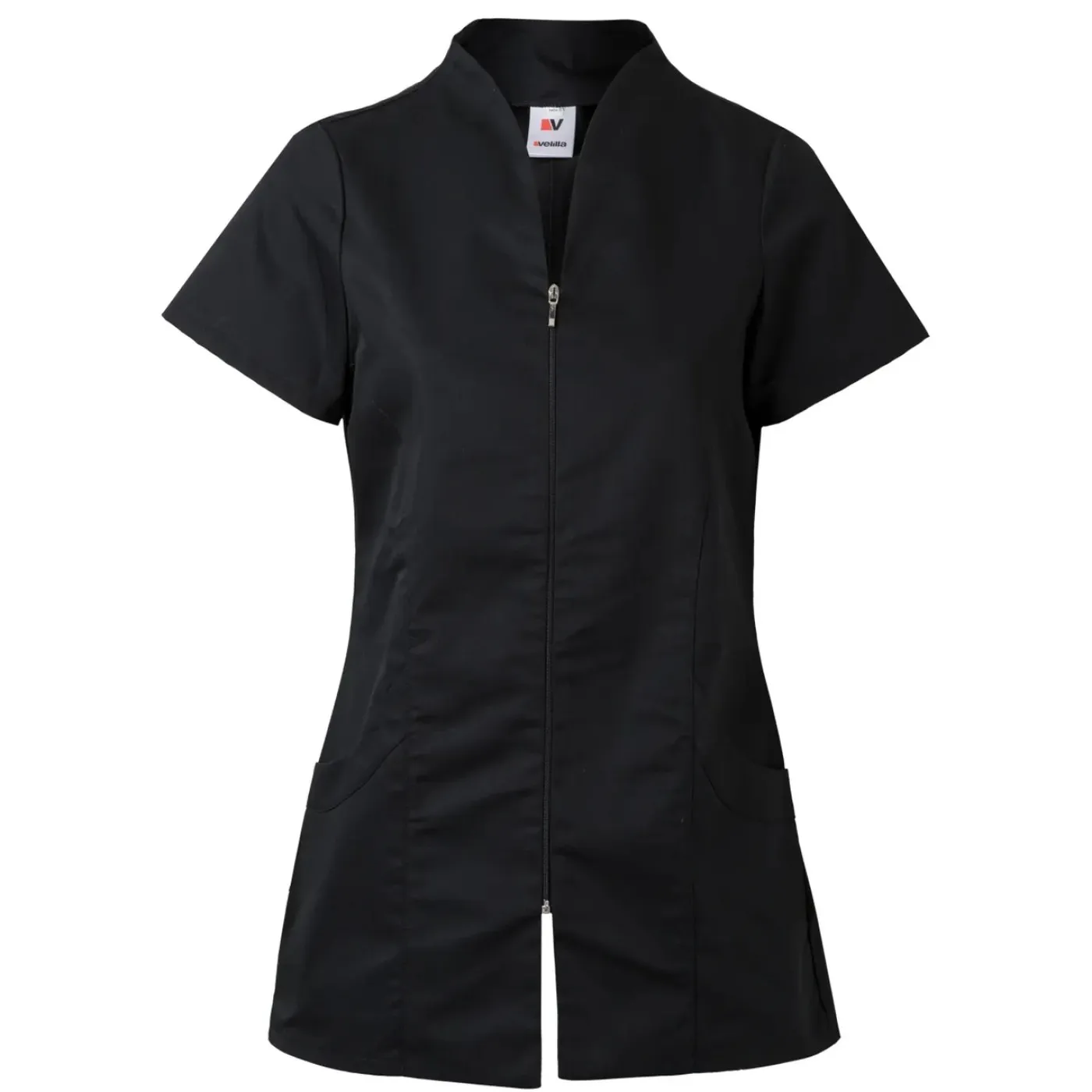 Cămașă scrub cu mânecă scurtă, cu fermoar / Velilla / Îmbrăcăminte medicală