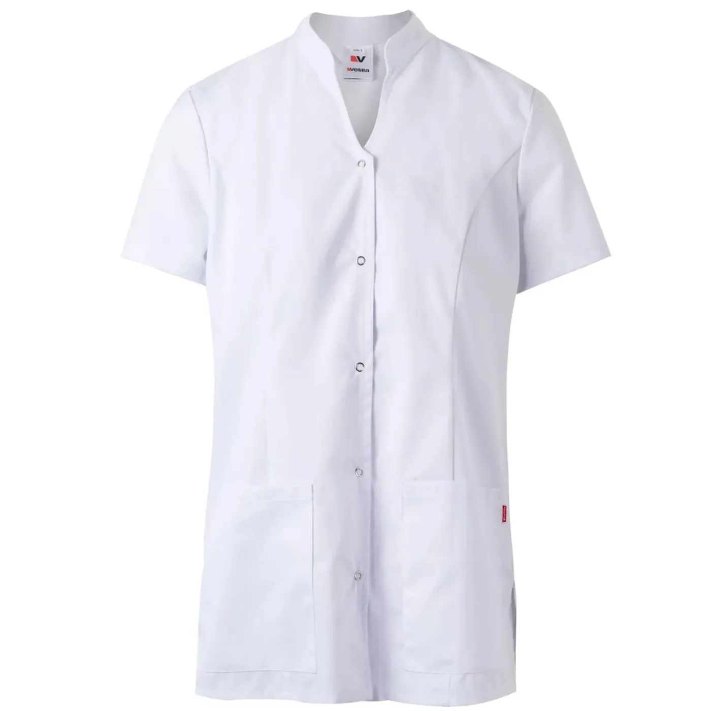 Cămașă scrub cu ​​mânecă scurtă, cu capse / Velilla / Îmbrăcăminte medicală