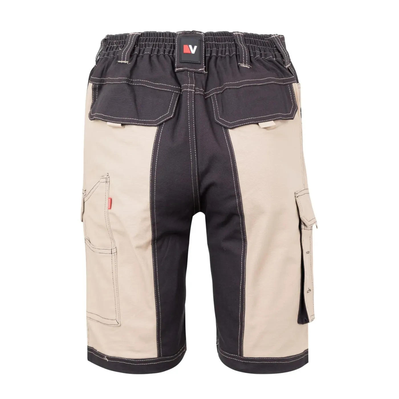 Pantaloni scurți din material stretch, cu buzunare pentru toc / Velilla / Pantaloni scurți de lucru