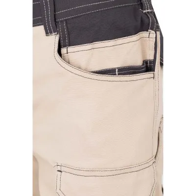 Pantaloni scurți din material stretch, cu buzunare pentru toc / Velilla / Pantaloni scurți de lucru