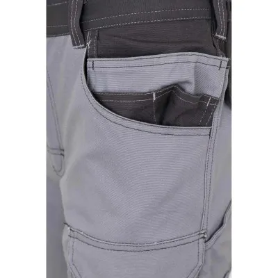 Pantaloni scurți din material stretch, cu buzunare pentru toc / Velilla / Pantaloni scurți de lucru