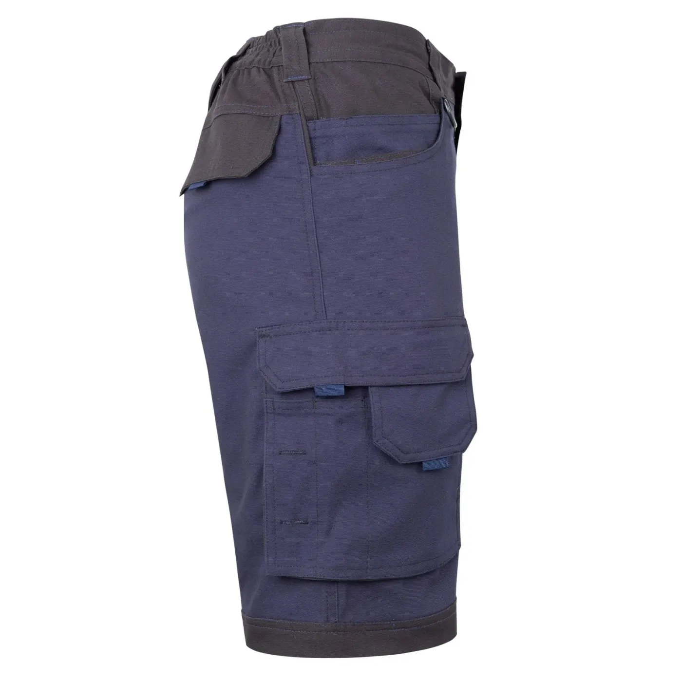 Pantaloni scurți din material stretch, cu buzunare pentru toc / Velilla / Pantaloni scurți de lucru