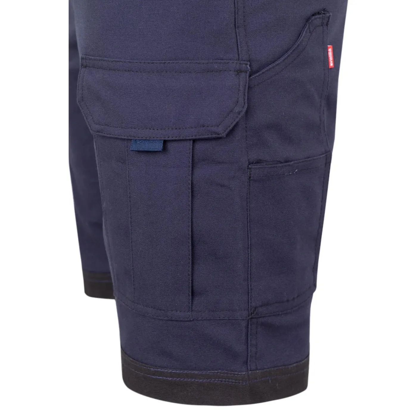 Pantaloni scurți din material stretch, cu buzunare pentru toc / Velilla / Pantaloni scurți de lucru