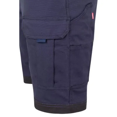 Pantaloni scurți din material stretch, cu buzunare pentru toc / Velilla / Pantaloni scurți de lucru