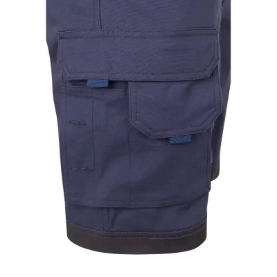 Pantaloni scurți din material stretch, cu buzunare pentru toc / Velilla / Pantaloni scurți de lucru
