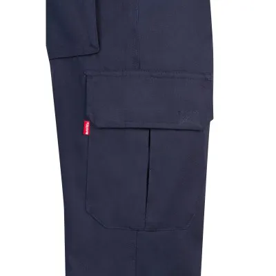 Pantaloni din bumbac 100%, cu buzunare multiple / Velilla / Pantaloni, salopete, colanți