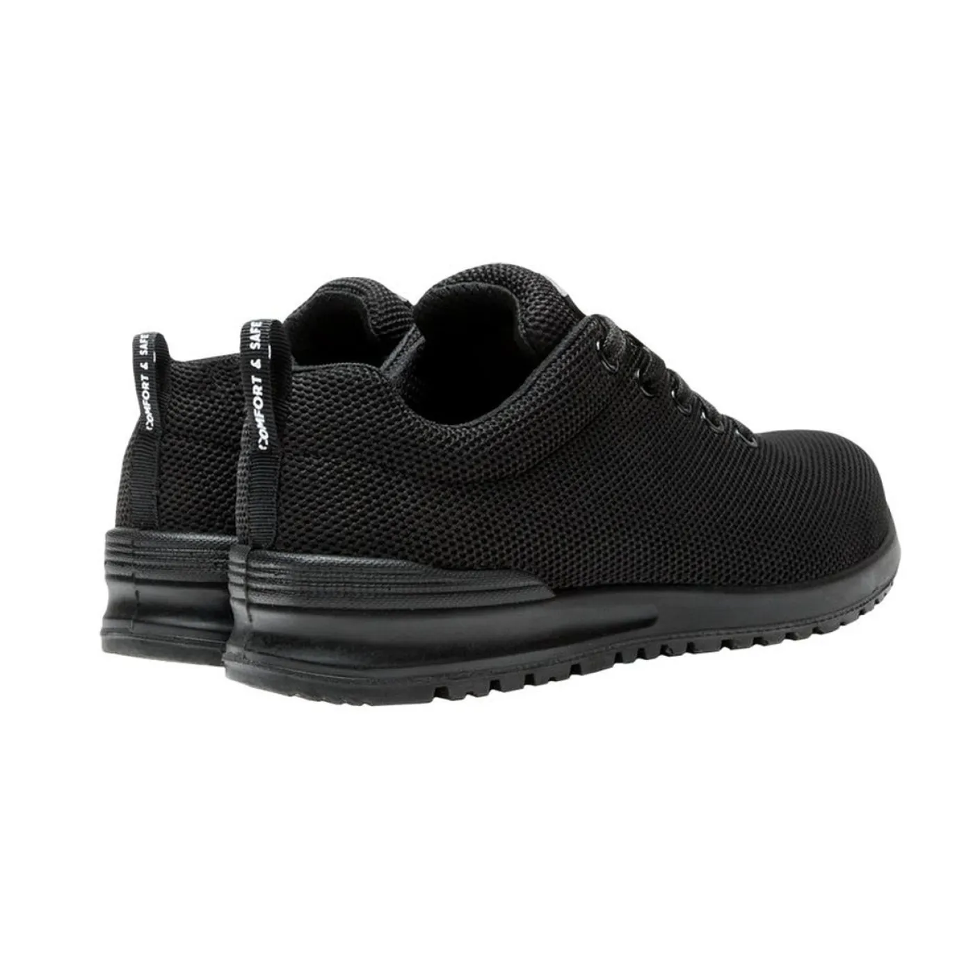 Adidași de protecție SPEZIAL BLACK S1P ESD SRC / V-PRO / Încălțăminte sport de protecție, casual și timp liber