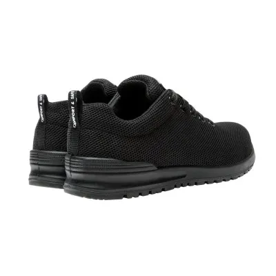 Adidași de protecție SPEZIAL BLACK S1P ESD SRC / V-PRO / Încălțăminte sport de protecție, casual și timp liber