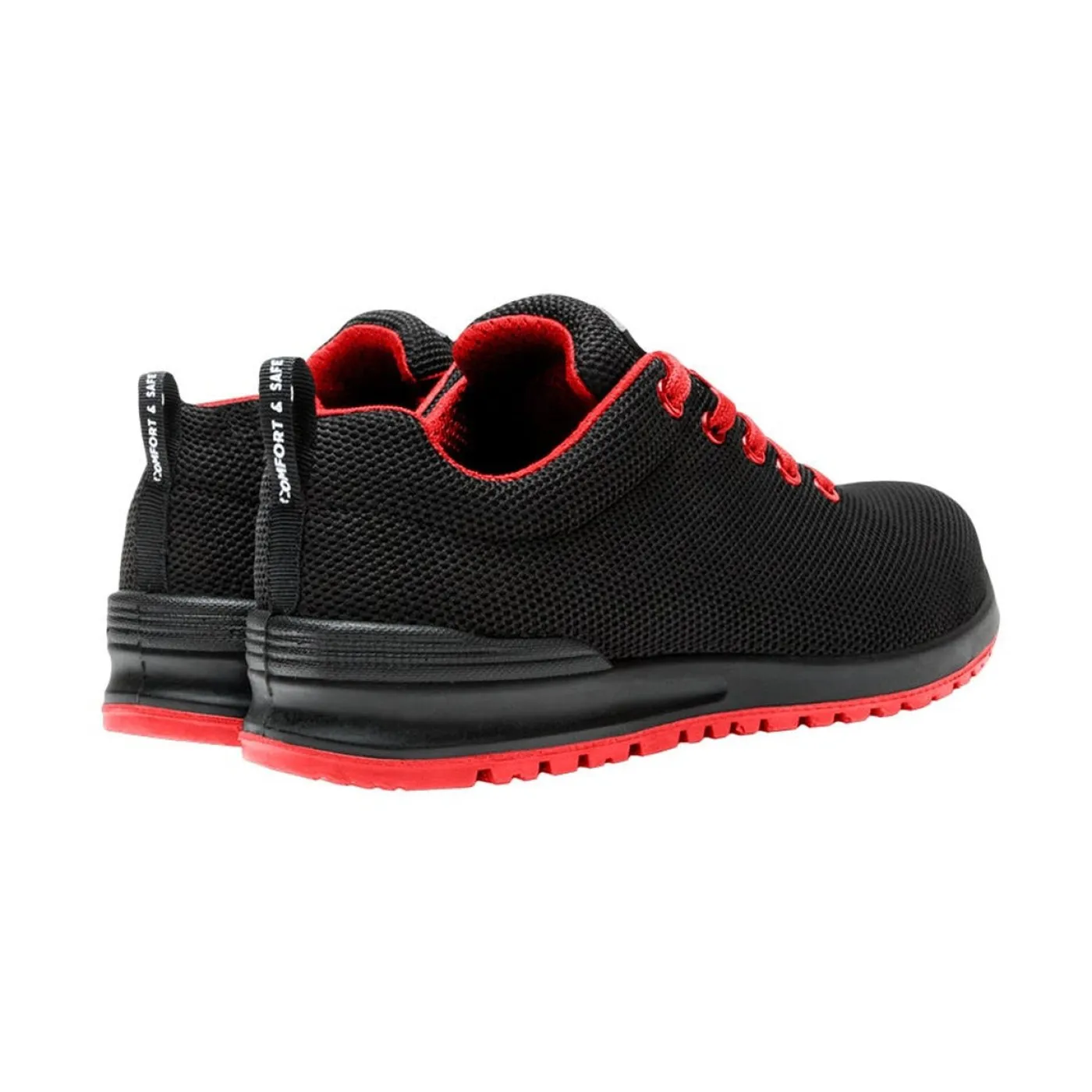 Adidași de protecție SPEZIAL RED S1P ESD SRC / V-PRO / Încălțăminte sport de protecție, casual și timp liber