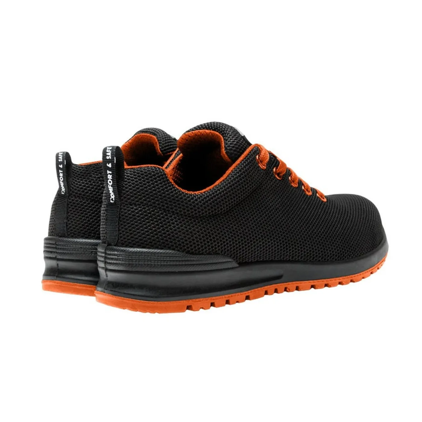 Adidași de protecție SPEZIAL ORANGE S1P ESD SRC / V-PRO / Încălțăminte sport de protecție, casual și timp liber