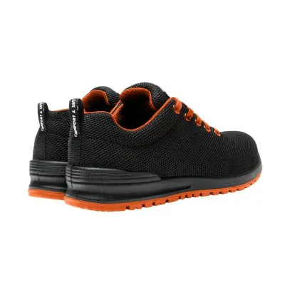 Adidași de protecție SPEZIAL ORANGE S1P ESD SRC / V-PRO / Încălțăminte sport de protecție, casual și timp liber
