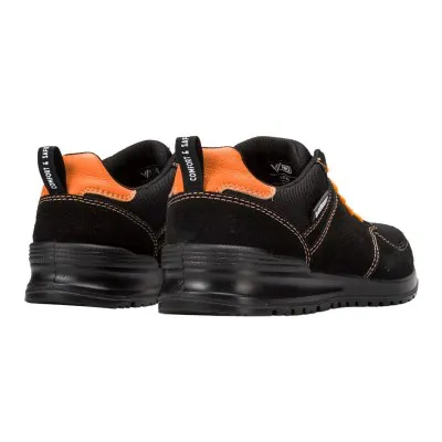 Adidași de protecție VITAL ORANGE S1P ESD SRC / V-PRO / Încălțăminte sport de protecție, casual și timp liber