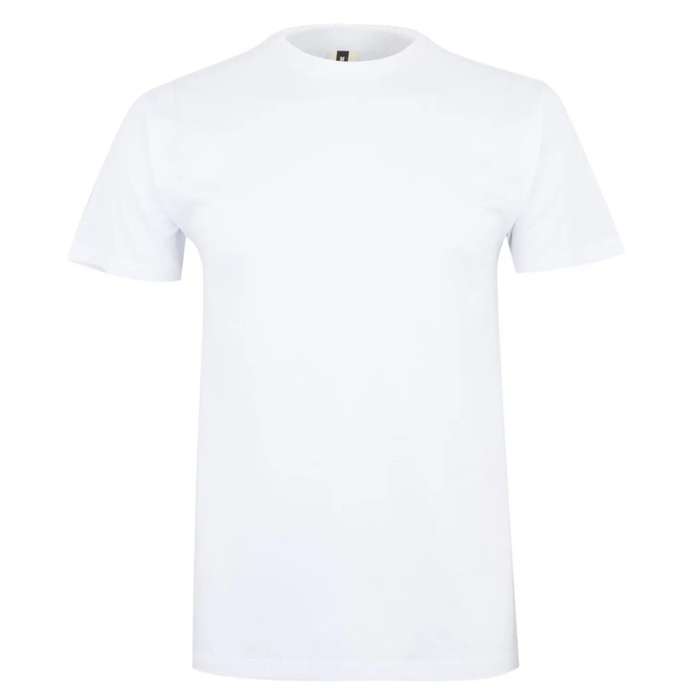 Tricou MELBOURNE cu mânecă scurtă, unisex, simplu, alb / Mukua / Tricouri, bluze, cămăși