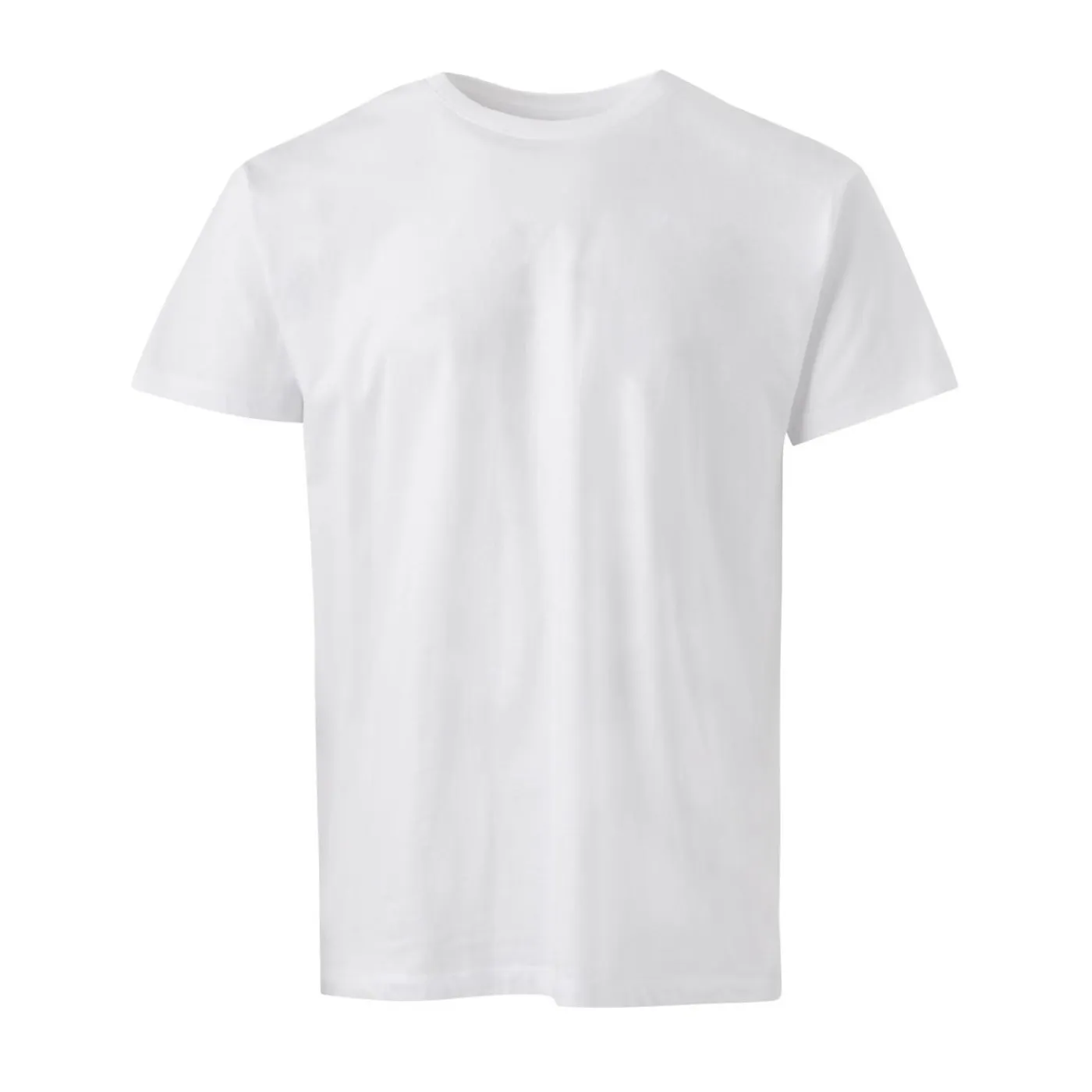 Tricou TASMANIA cu mânecă scurtă, unisex, simplu, alb / Mukua / Tricouri, bluze, cămăși