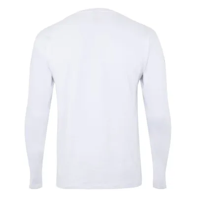 Tricou PARADISE cu mânecă lungă, unisex, simplu, alb / Mukua / Tricouri, bluze, cămăși