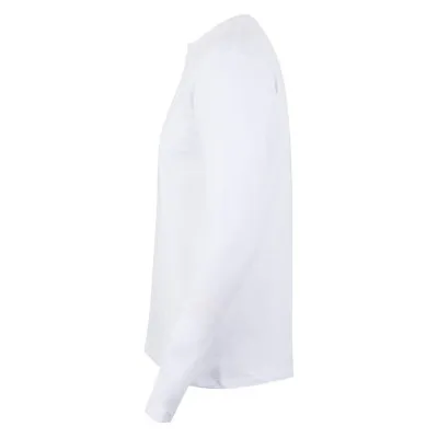 Tricou PARADISE cu mânecă lungă, unisex, simplu, alb / Mukua / Tricouri, bluze, cămăși