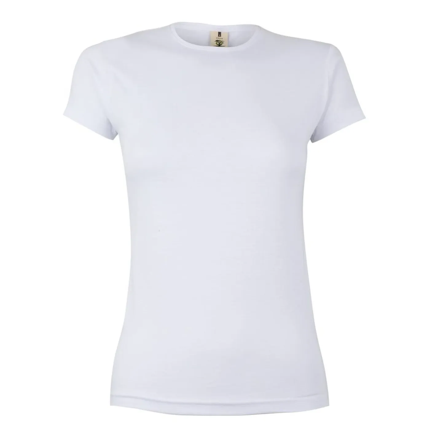 Tricou CORAL cu mânecă scurtă, pentru femei, simplu, alb / Mukua / Tricouri, bluze, cămăși