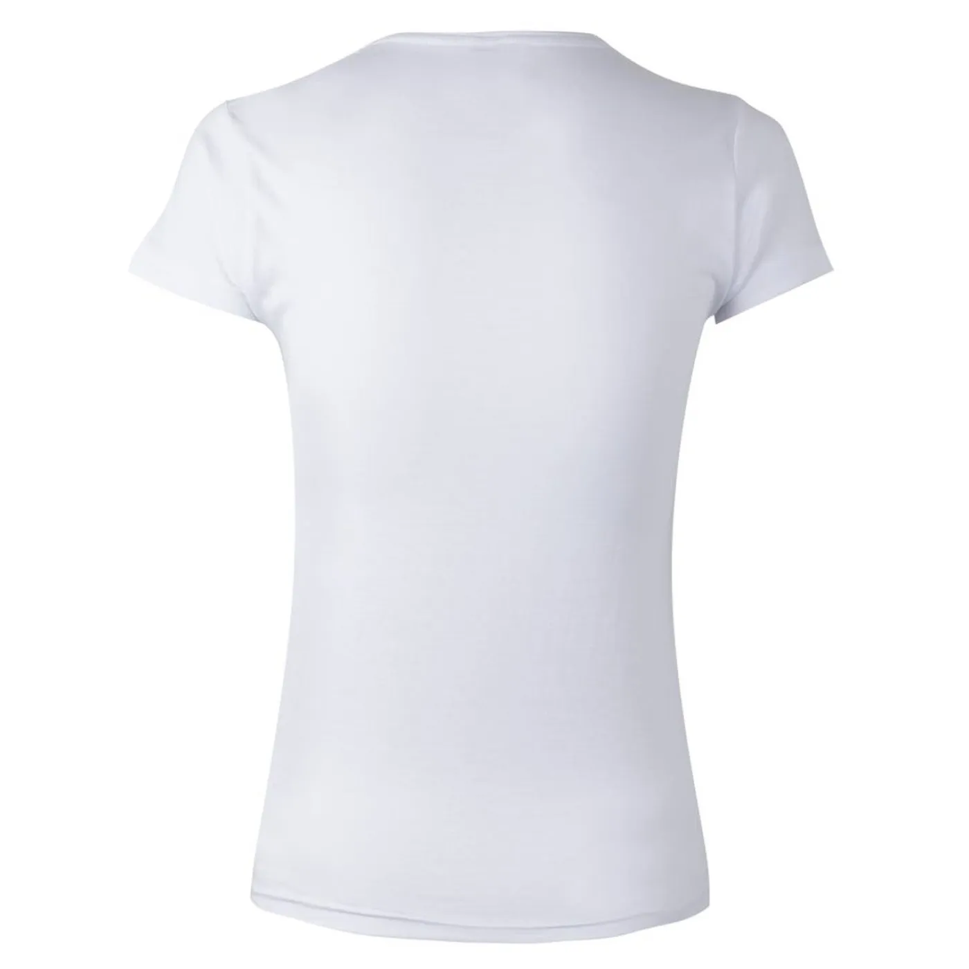 Tricou CORAL cu mânecă scurtă, pentru femei, simplu, alb / Mukua / Tricouri, bluze, cămăși
