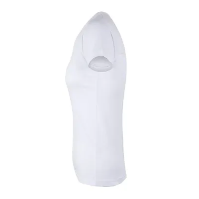 Tricou CORAL cu mânecă scurtă, pentru femei, simplu, alb / Mukua / Tricouri, bluze, cămăși