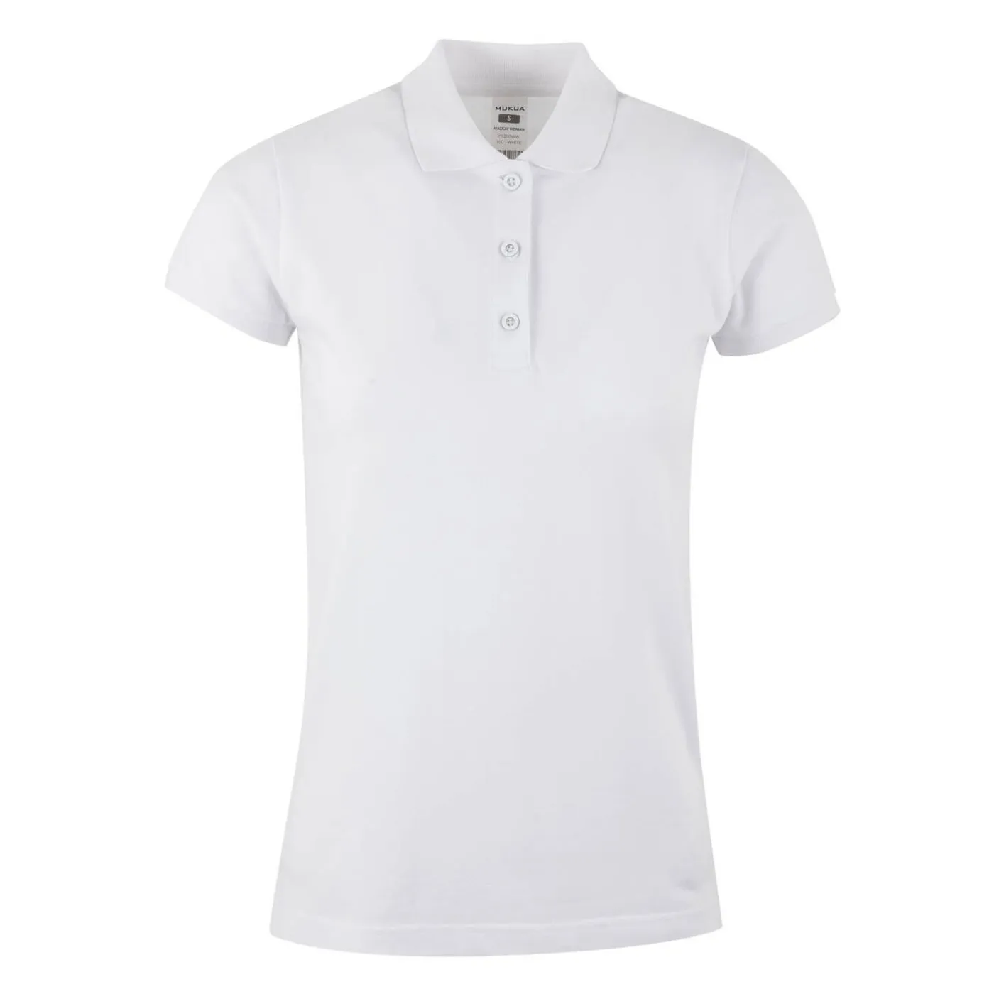Tricou polo MACKAY WOMAN pentru femeiă, simplu, alb / Mukua / Tricouri, bluze, cămăși