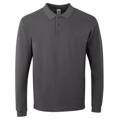 Tricou polo HOBART cu mânecă lungă, unisex, simplu, diverse culori / Mukua / Tricouri, bluze, cămăși