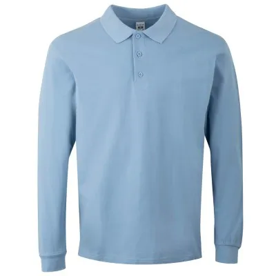 Tricou polo HOBART cu mânecă lungă, unisex, simplu, diverse culori / Mukua / Tricouri, bluze, cămăși